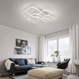 Tyalez Nordic Creativity Multi-square Living Room LED Ceiling Light