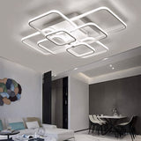 Tyalez Nordic Creativity Multi-square Living Room LED Ceiling Light