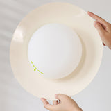 Tyalez Cream Glutinous Rice Ball Bowl Pendant Light