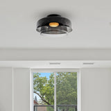 Tyalez Creative Multi-Layer Stained Glass Ceiling Light
