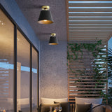 Tyalez Modern Conical Iron Shape Ceiling Light