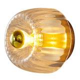 Modern Small Simple Clear Glass Ceiling Light