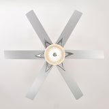 Tyalez Minimalist Black Ceiling Fan With LED Light And Remote