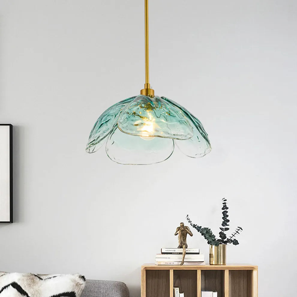 Modern Flower-Inspired Bedside Pendant Lamp