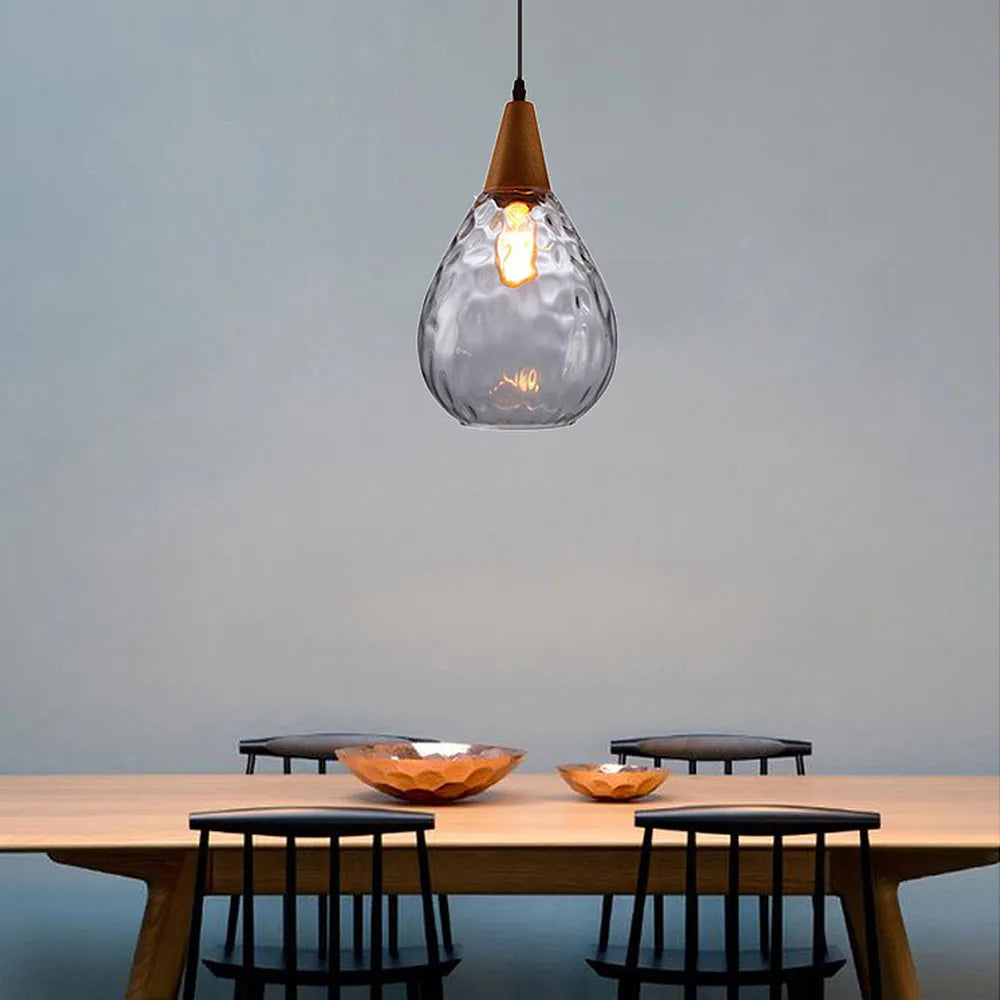Vintage Retro Glass Mini Pendant Lighting for Kitchen Islands