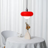 Glass vintage chandelier
