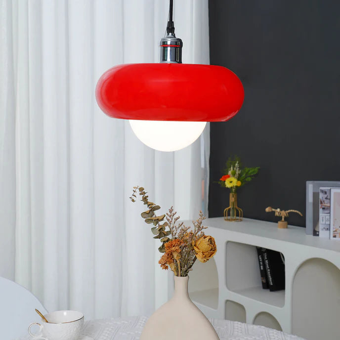 Glass vintage chandelier