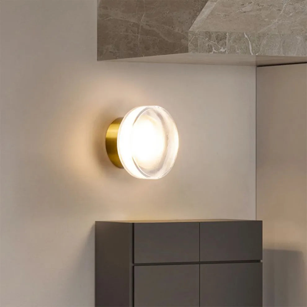 Modern Minimalist Aluminum LED Wall Lamp