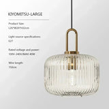 Tyalez Modern Simple Clear Light Stripe LED Chandelier