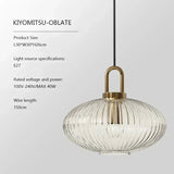Tyalez Modern Simple Clear Light Stripe LED Chandelier