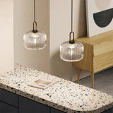 Tyalez Modern Simple Clear Light Stripe LED Chandelier