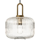 Tyalez Modern Simple Clear Light Stripe LED Chandelier