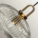 Tyalez Modern Simple Clear Light Stripe LED Chandelier