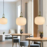 Tyalez Modern Simple Clear Light Stripe LED Chandelier