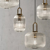 Tyalez Modern Simple Clear Light Stripe LED Chandelier