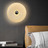 Modern Donut-Shaped Dimmable Glass Wall Sconces