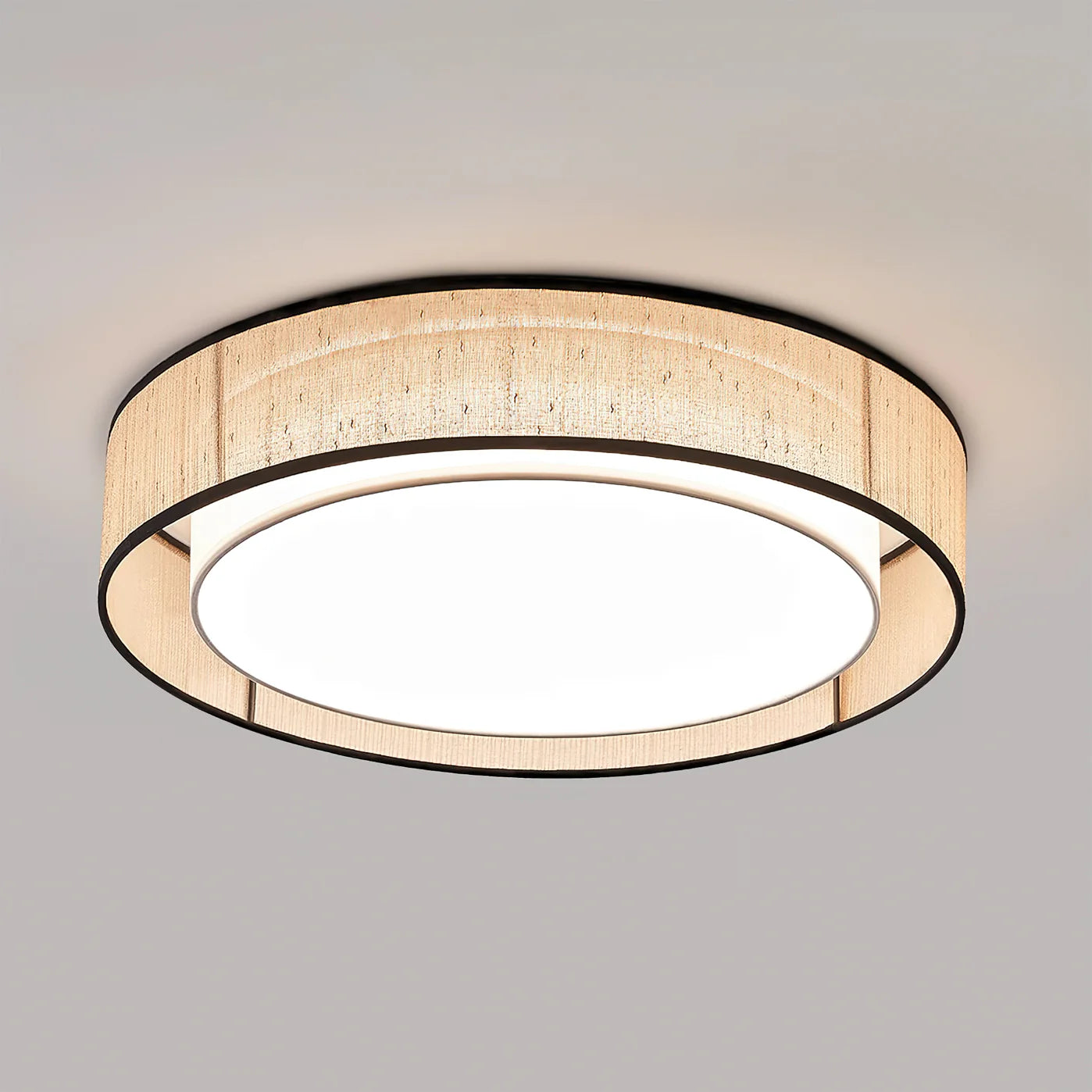 Vintage Japanese Style Simple Living Room Ceiling Lamp