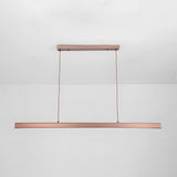 Tyalez Minimalist One-line Long LED Dining Room Pendant Lights