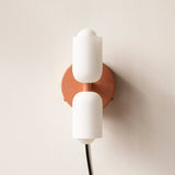 Tyalez Creative Candle Shape Double Head Wall Lamp
