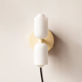 Tyalez Creative Candle Shape Double Head Wall Lamp