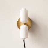 Tyalez Creative Candle Shape Double Head Wall Lamp