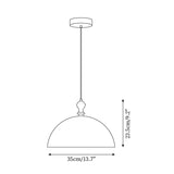 Nanyang style retro chandelier