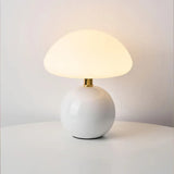 Tyalez French Cream Mushroom Lamp