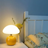 Tyalez French Cream Mushroom Lamp