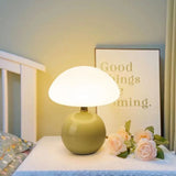 Tyalez French Cream Mushroom Lamp