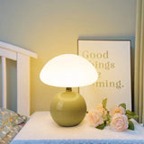 Tyalez French Cream Mushroom Lamp