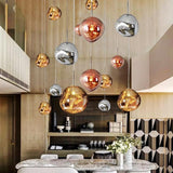 Tyalez Chic Glass Melt Pendant Light