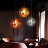Tyalez Chic Glass Melt Pendant Light