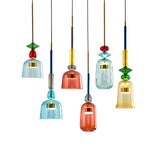 Tyalez Nordic Glass Candy Pendant Lights