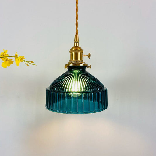 Tyalez Modern Vintage Glass Lampshade Pendant Lights
