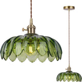 Tyalez Chic Glass Flower Pendant Lamp