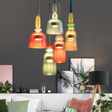 Tyalez Nordic Glass Candy Pendant Lights