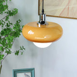 Glass vintage chandelier