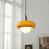 Glass vintage chandelier