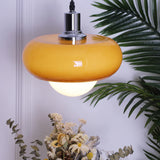 Glass vintage chandelier