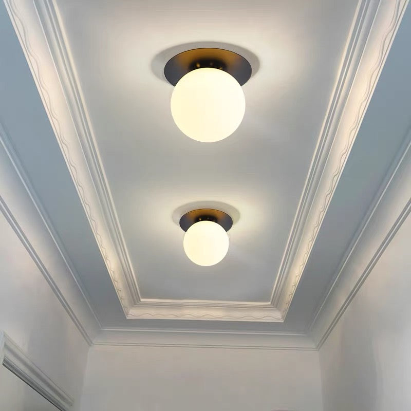 Tyalez Modern Hallway Glass Ceiling Lights