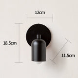 Tyalez Simple Modern Small Stained Wall Sconce