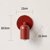 Tyalez Simple Modern Small Stained Wall Sconce
