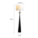 Tyalez Japanese Simple Fabric Standing Lamp