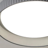 Tyalez Industrial Round Cement Flush Mount Ceiling Light