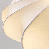 Tyalez White Silk Flush Mount Ceiling Light