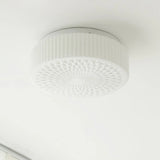 Tyalez Retro Nostalgia Milky White Art Glass Recessed Ceiling Light