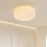 Tyalez Retro Nostalgia Milky White Art Glass Recessed Ceiling Light