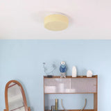Tyalez Retro Nostalgia Milky White Art Glass Recessed Ceiling Light