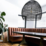 Tyalez Handmade Vintage Rattan Bamboo Pendant Light