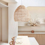 Tyalez Handmade Vintage Rattan Bamboo Pendant Light